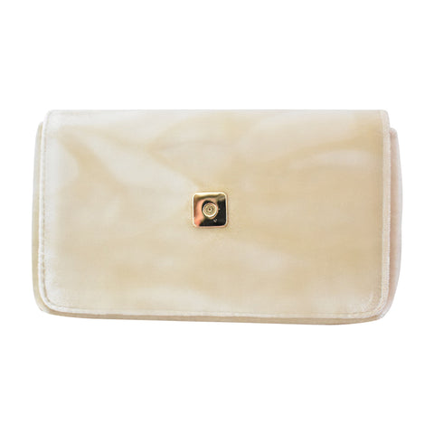 The Luxe Cocktail Clutch in Gold Velvet