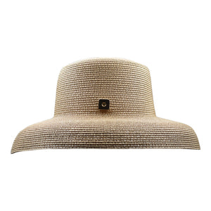 Hepburn Hat with Grande Brim in Khaki