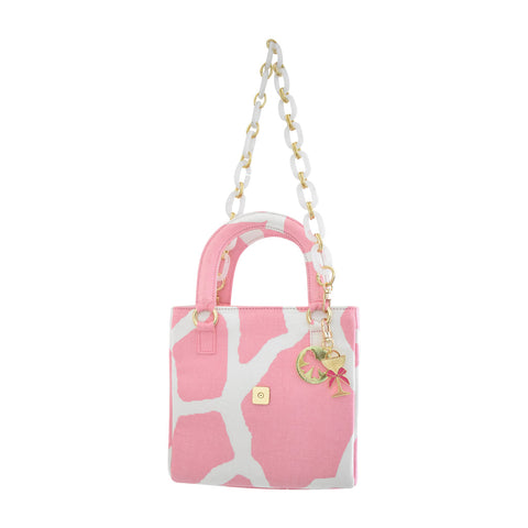 The Original Worth Handbag in Pink Giraffe